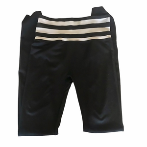 Coco Limon Black Gray Waist‎ Leggings S/M EUC